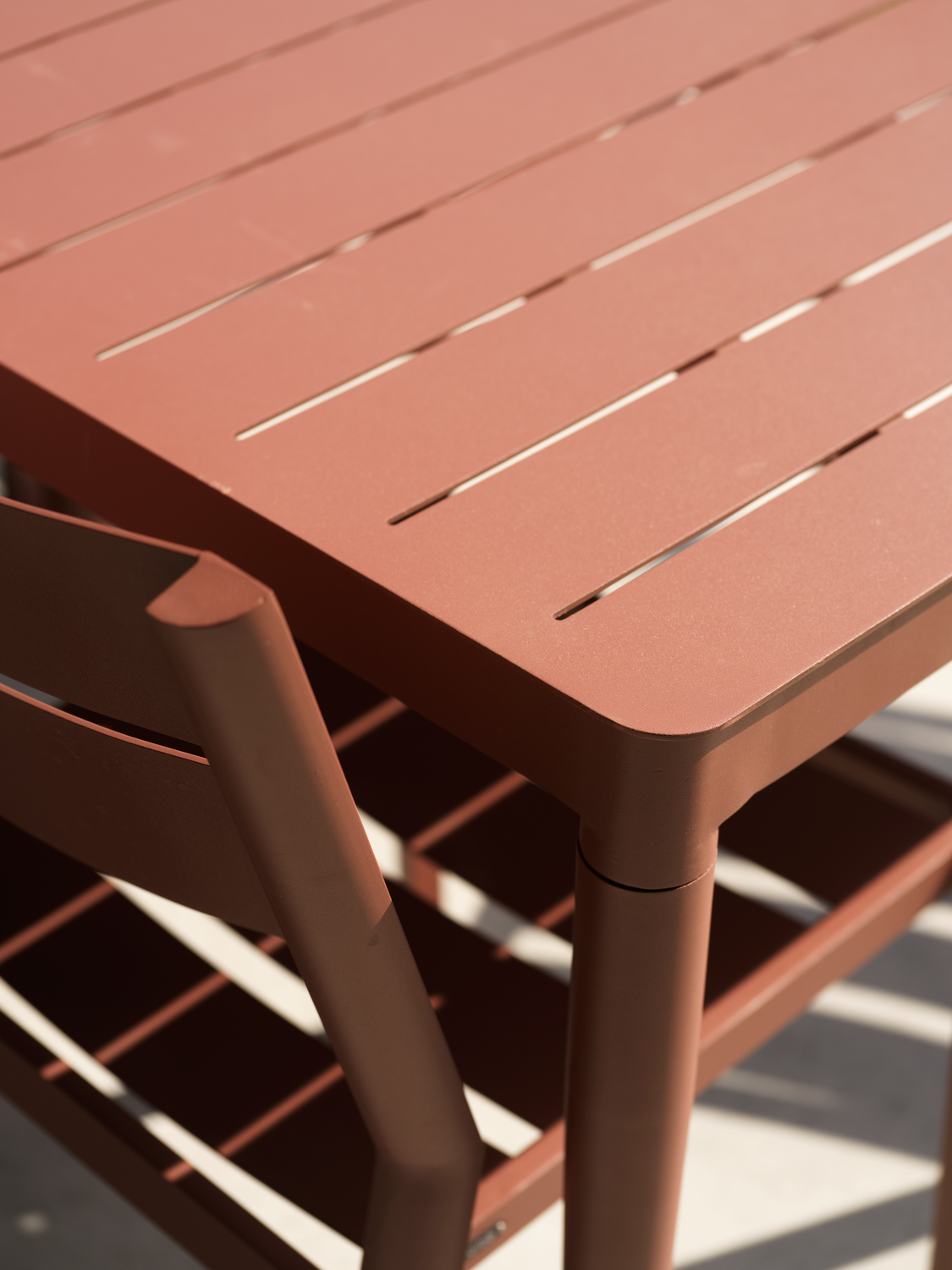 Delia dining chair Zin Red