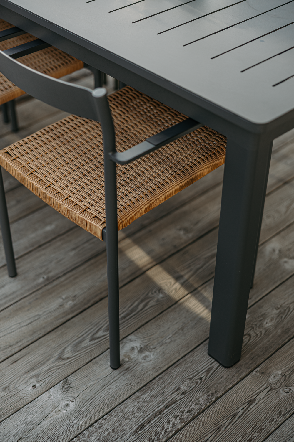 DK dining chair Anthracite/Natur