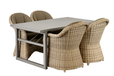 Vevi dining table Khaki