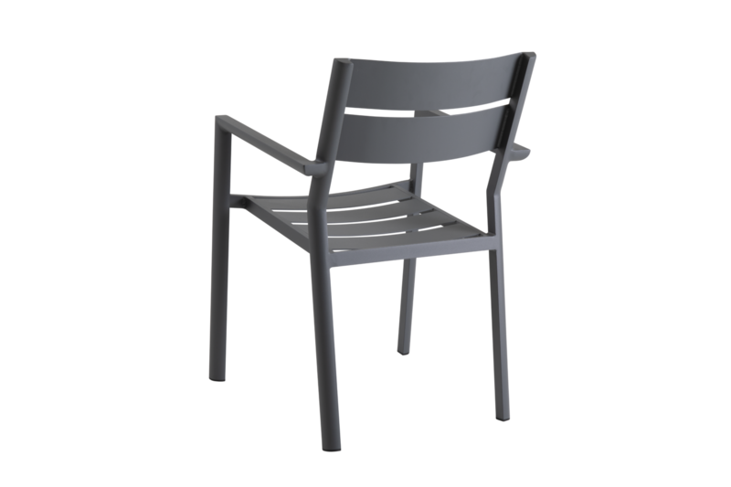 Delia armchair Anthracite