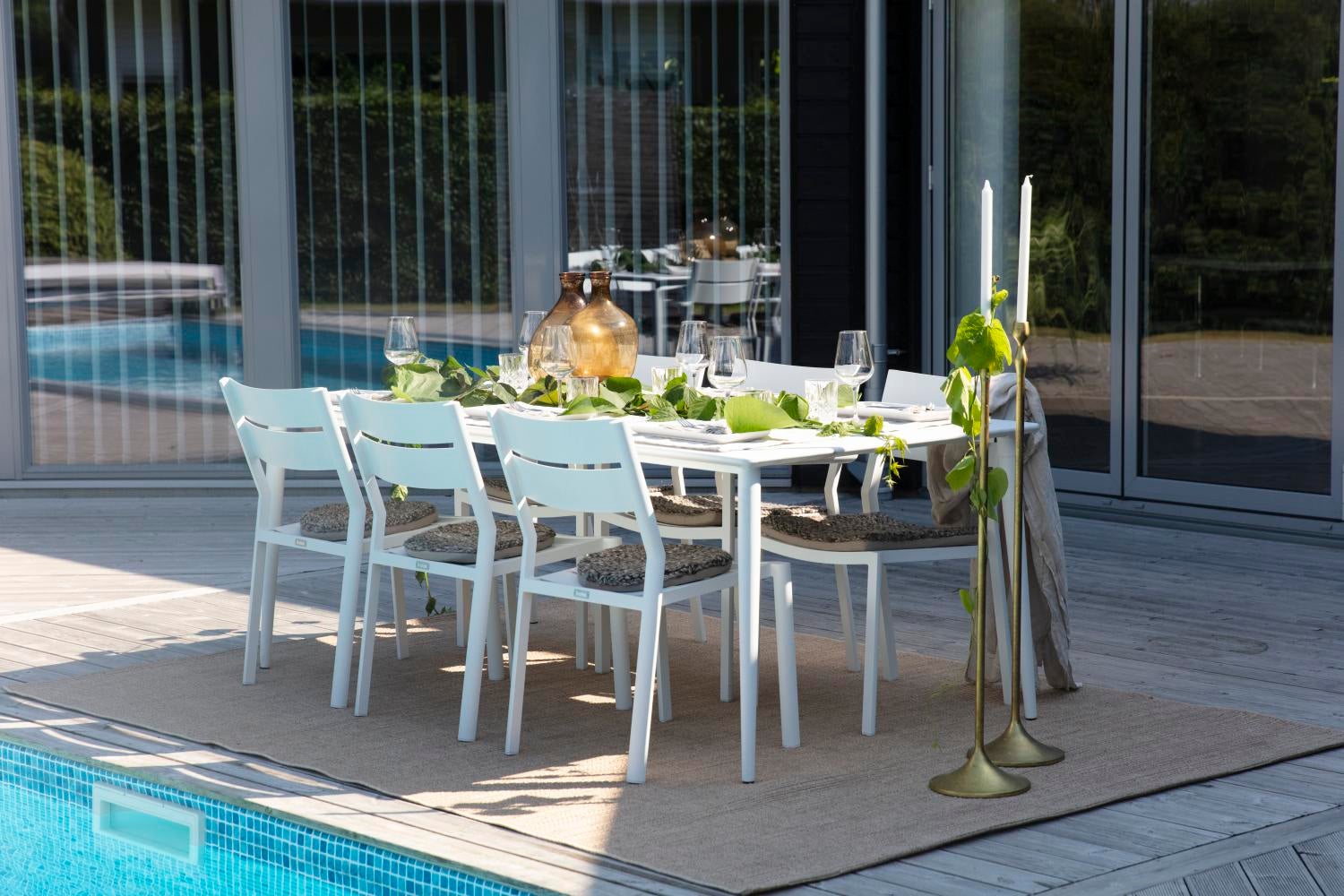 Nimes dining table White