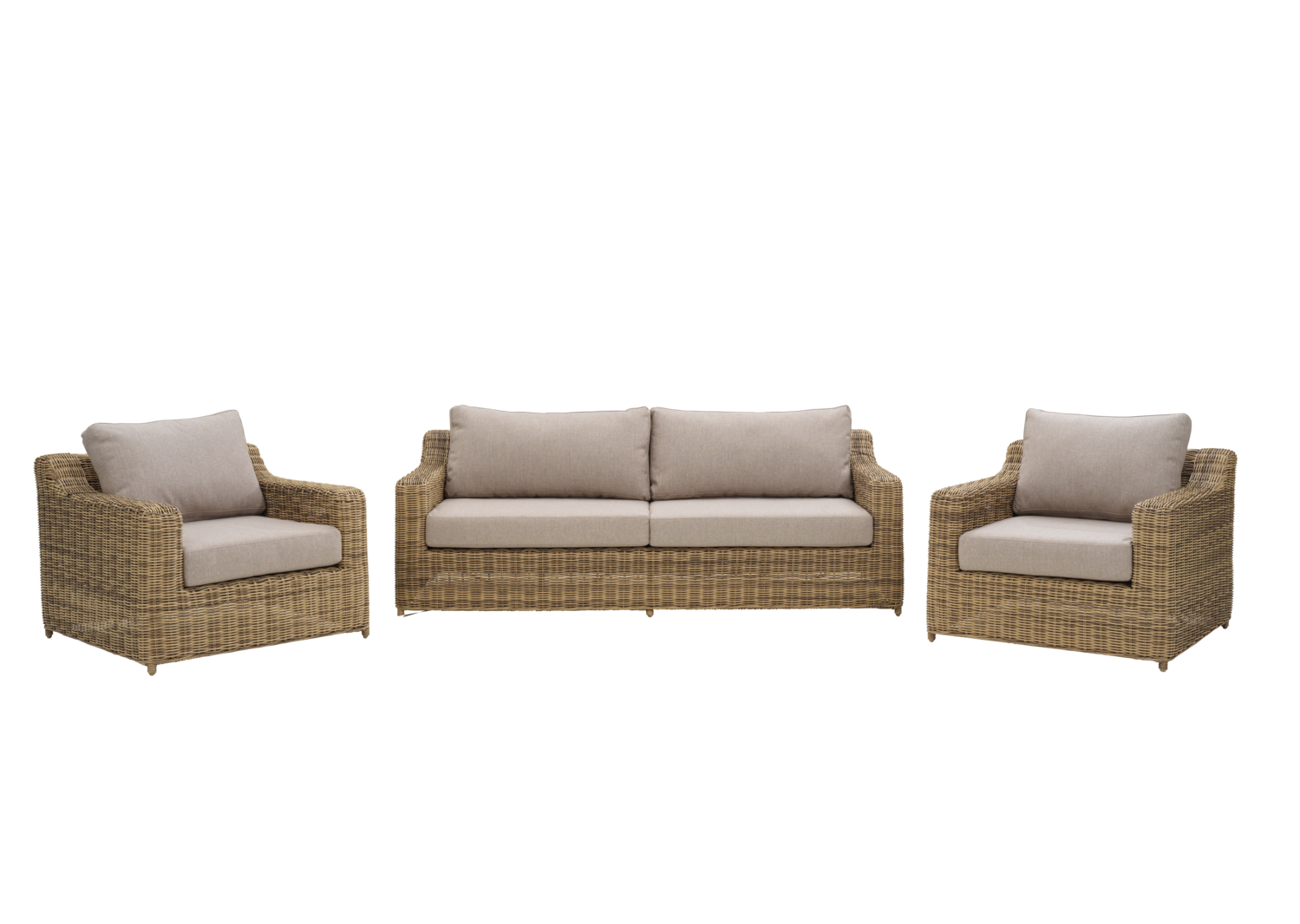Glendon 2,5-seater sofa Rustic/Beige