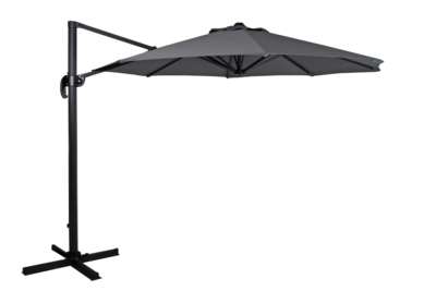 Linz hanging parasol Grey