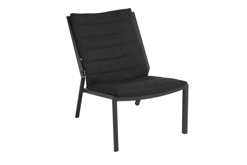 Delia lounge chair Anthracite