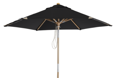 Trieste parasol Black