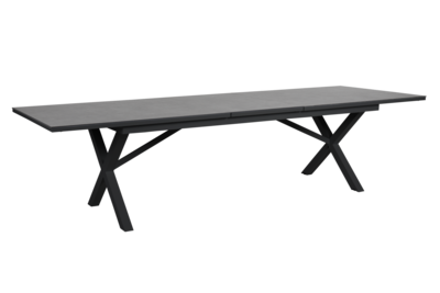 Hillmond dining table Black/grey