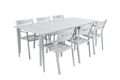 Nimes dining table White