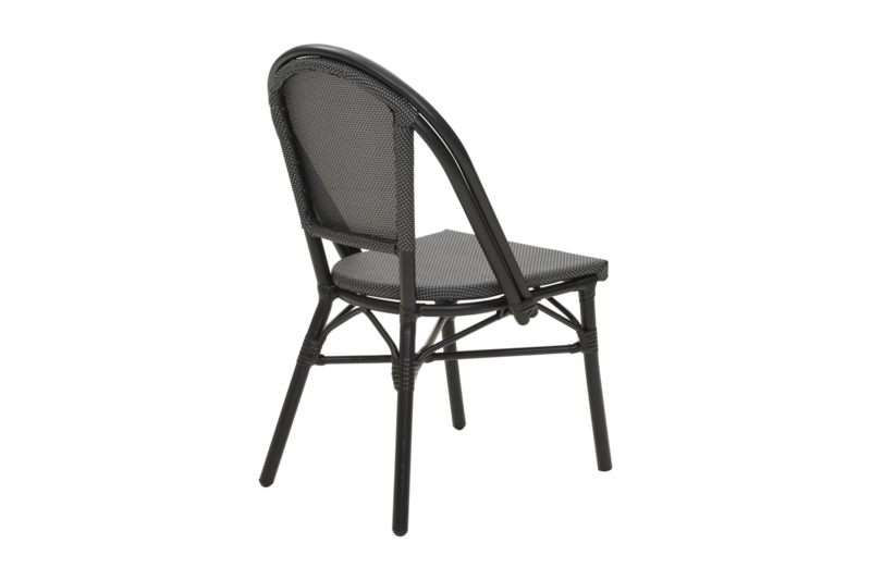 Parterre dining chair Black/black