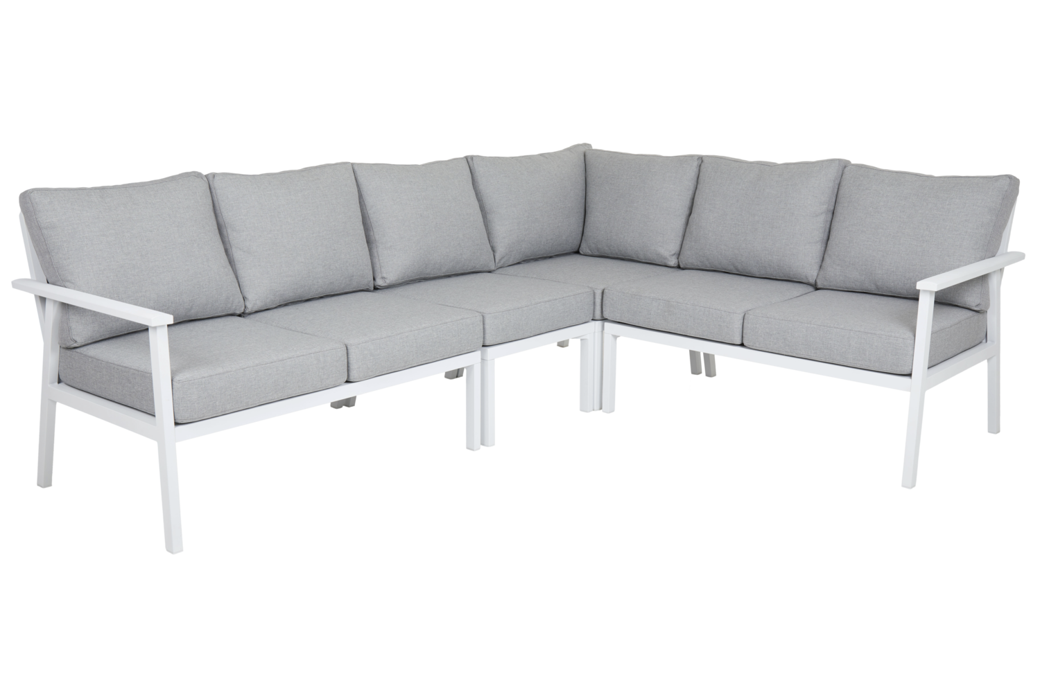 Samvaro High corner White/Pearl grey