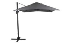 Linz hanging parasol Grey