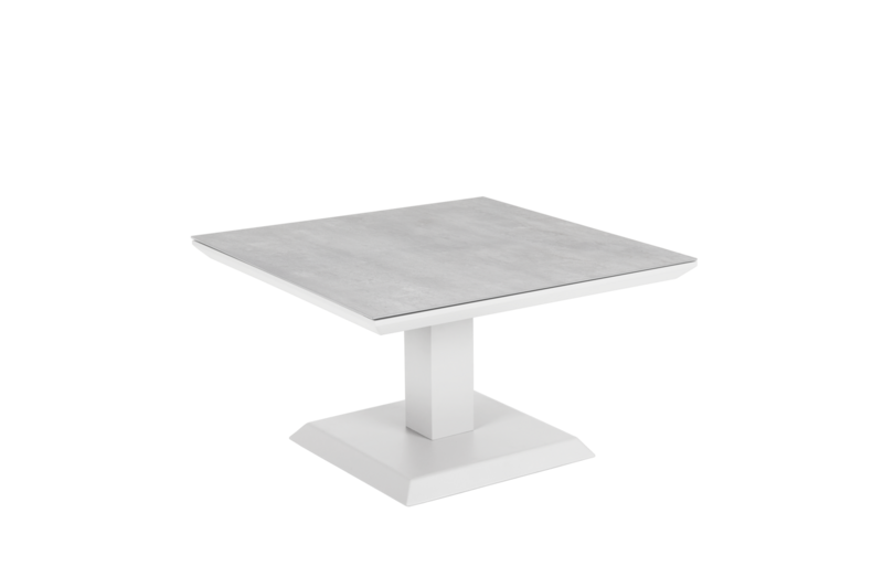 Heis coffee table White/grey