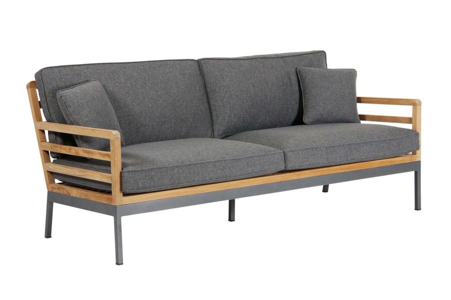 Zalongo 3-seater sofa Natural colored/grey