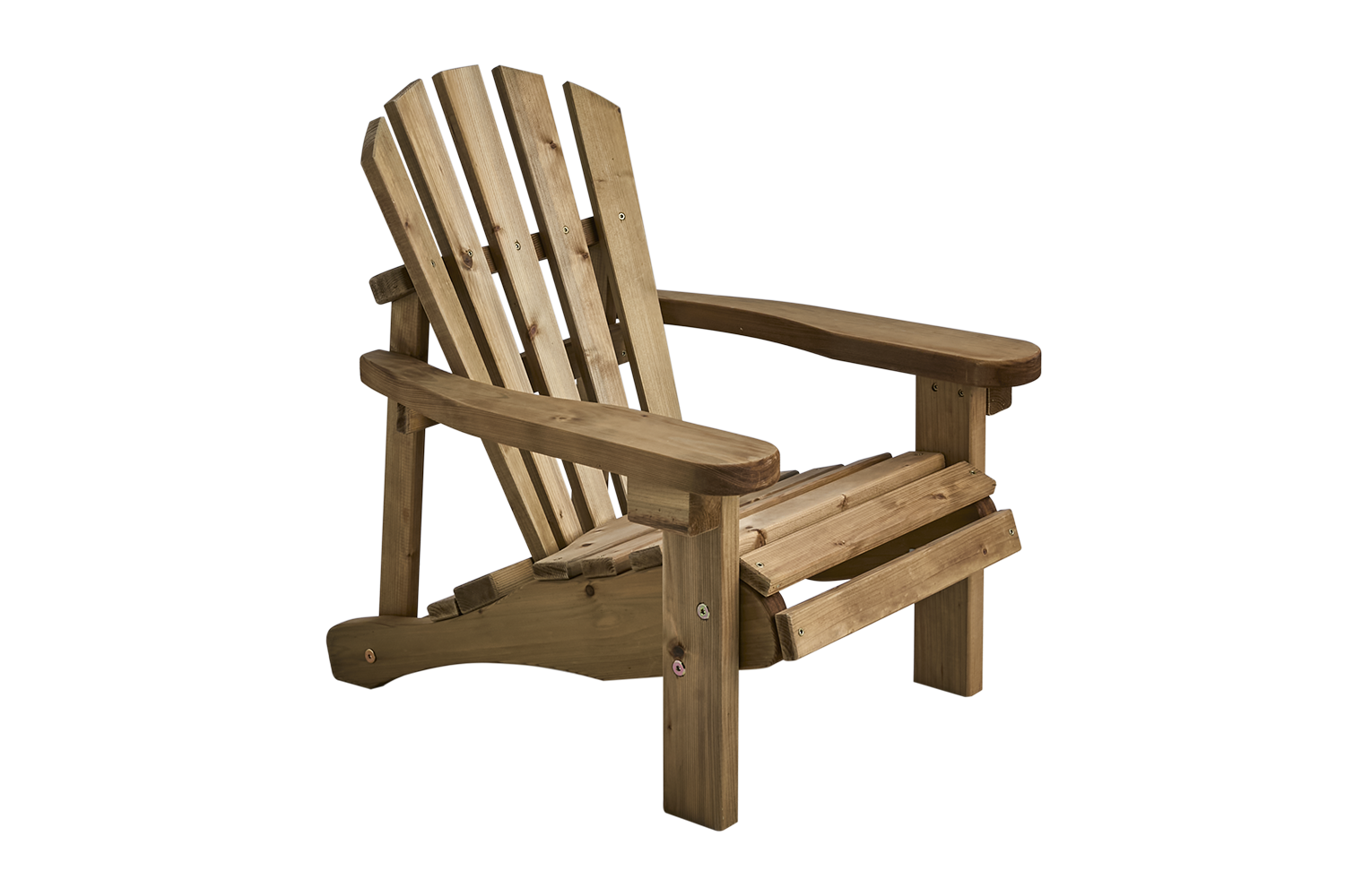 Gnarp childrens chair Brown