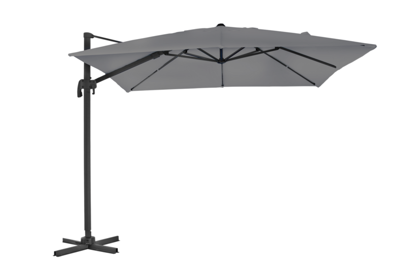 Linz hanging parasol Anthracite/grey