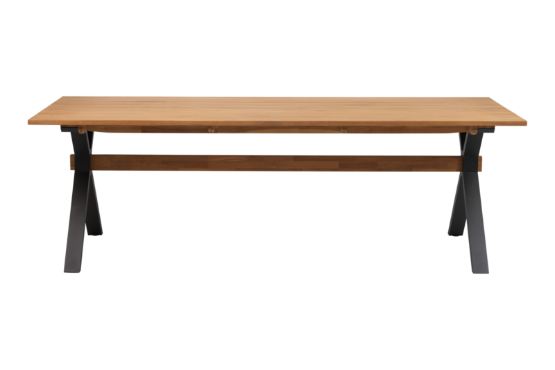 Mark dining table Black/teak