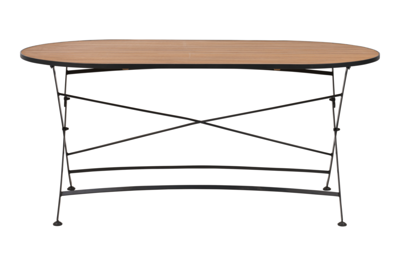 Brewer dining table Black/teak