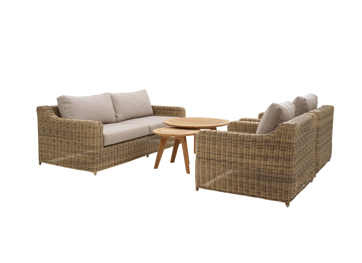 Glendon 2,5-seater sofa Rustic/Beige