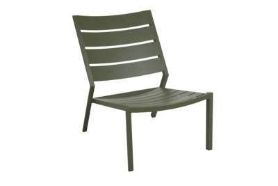 Delia lounge chair Moss green