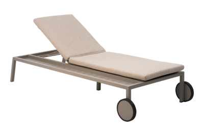 Samvaro lounger Khaki/sand