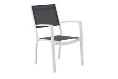 Leone armchair White/grey
