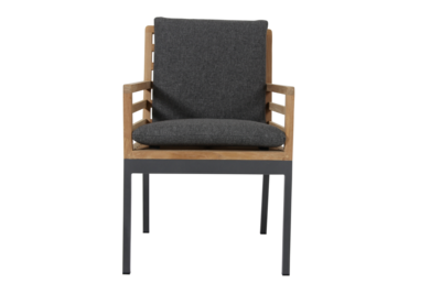 Zalongo armchair Natural colored/grey