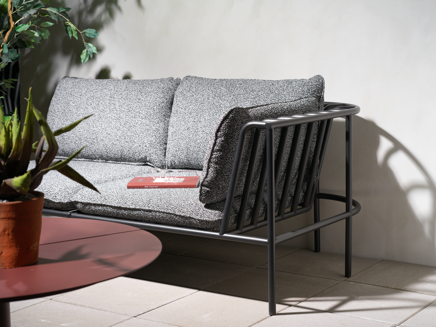 Collier corner Black/Teddy Ant