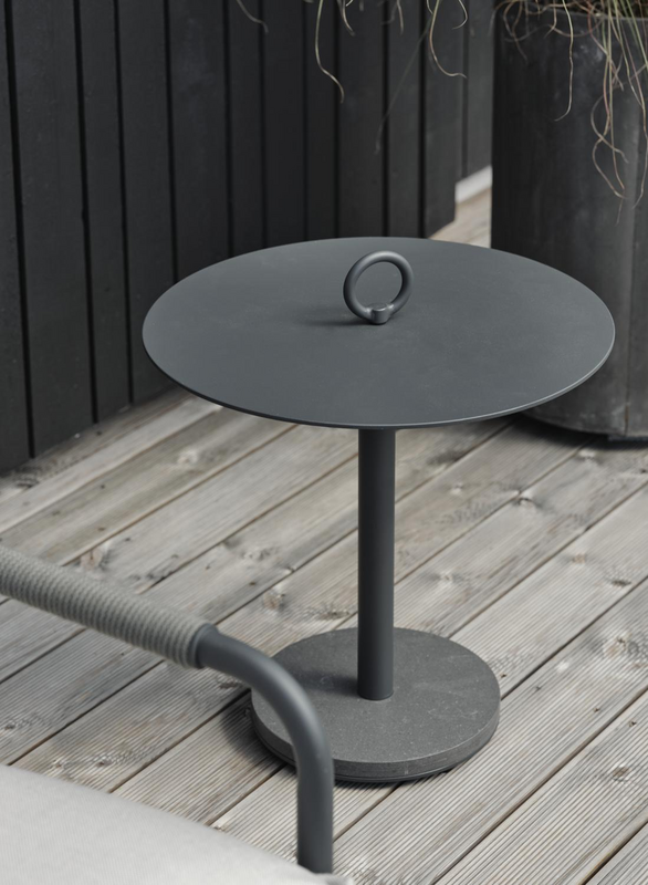 Niobe side table Anthracite