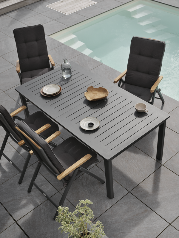 Lomma dining table Anthracite