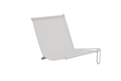 Blixt seat part White/Cley beige