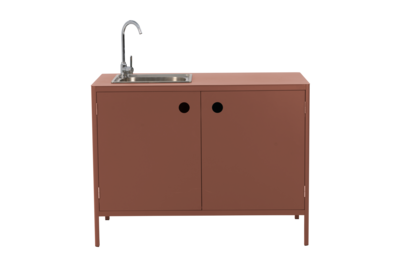 Kelia outdoor Kitchen Zin Red