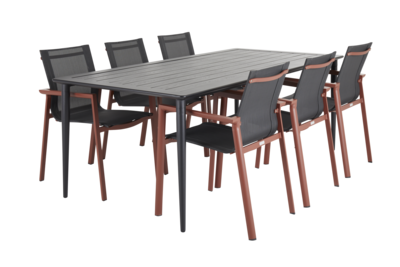 Nimes dining table Black