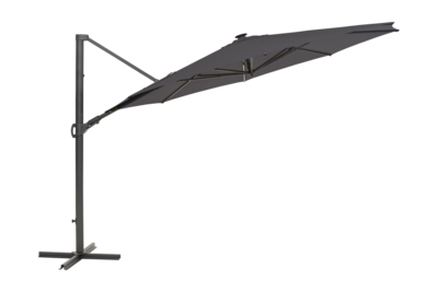 Cilento parasol Anthracite/grey