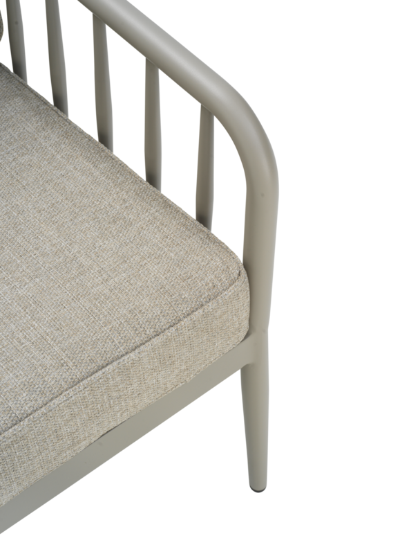 Coleville armchair Khaki/Burlap Beige