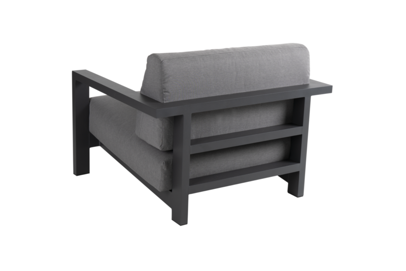 Amesdale armchair Anthracite/grey