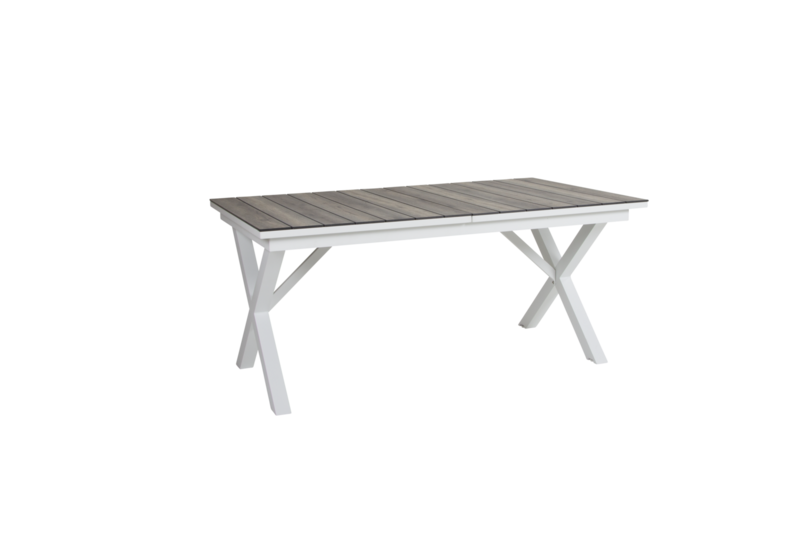 Hillmond dining table White/Natural wood