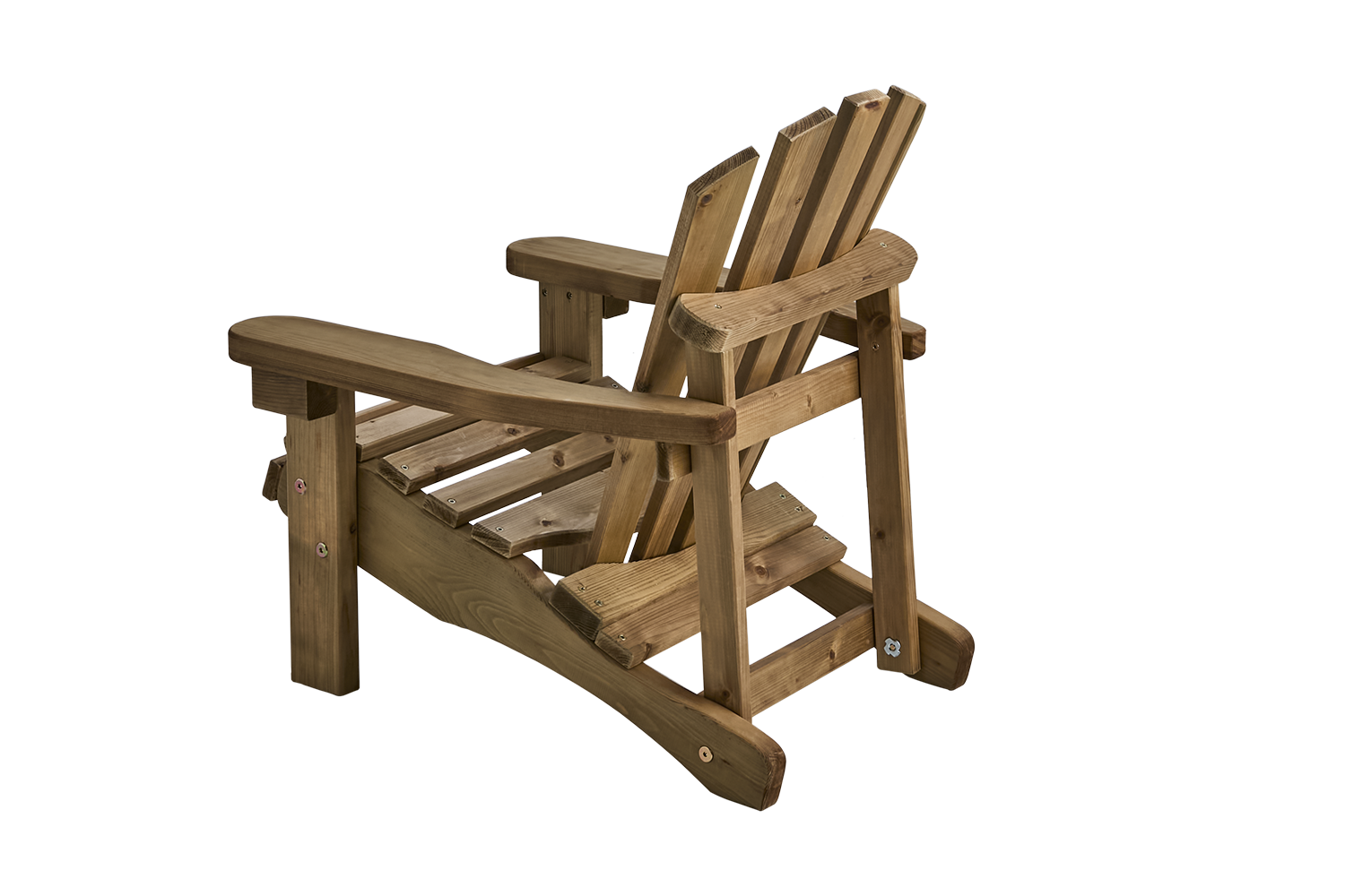 Gnarp childrens chair Brown