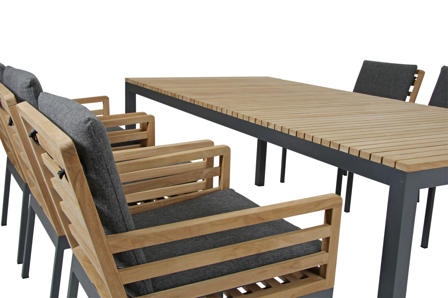 Zalongo dining table Natural colored/grey