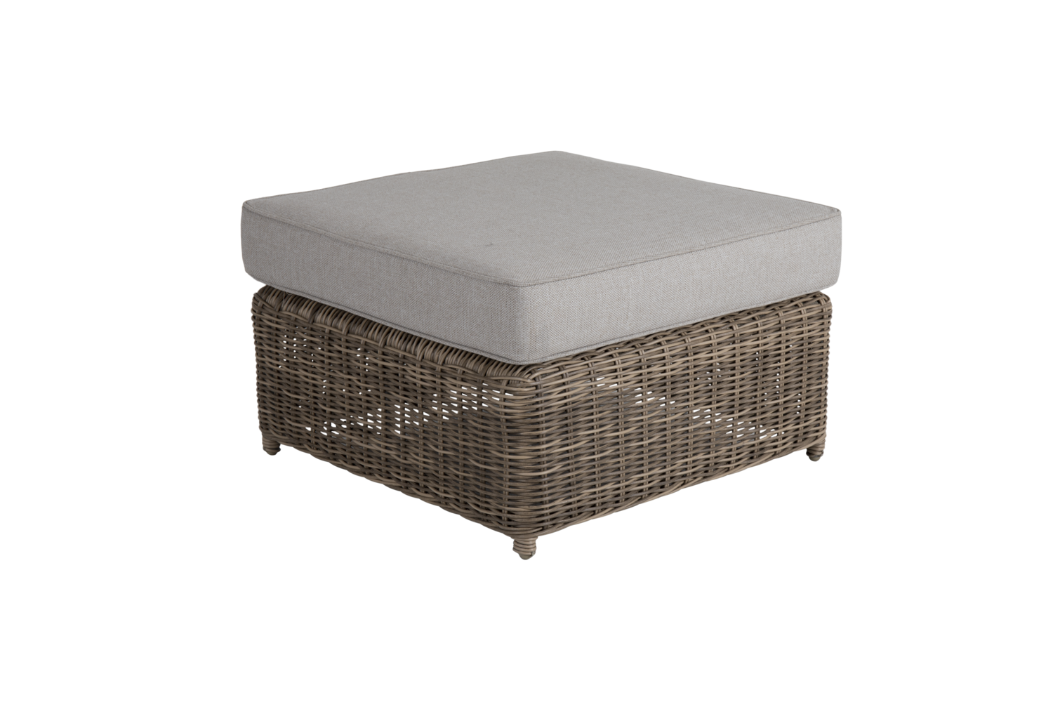 Glendon footstool Rustic/Sand
