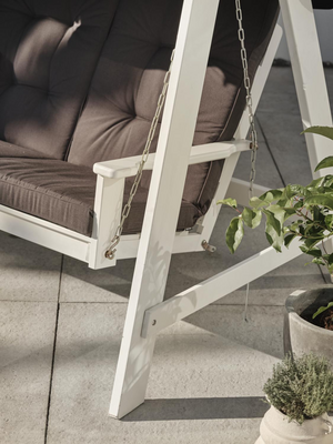 Kornhult garden swing White