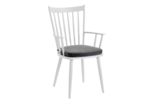 Alvena armchair White