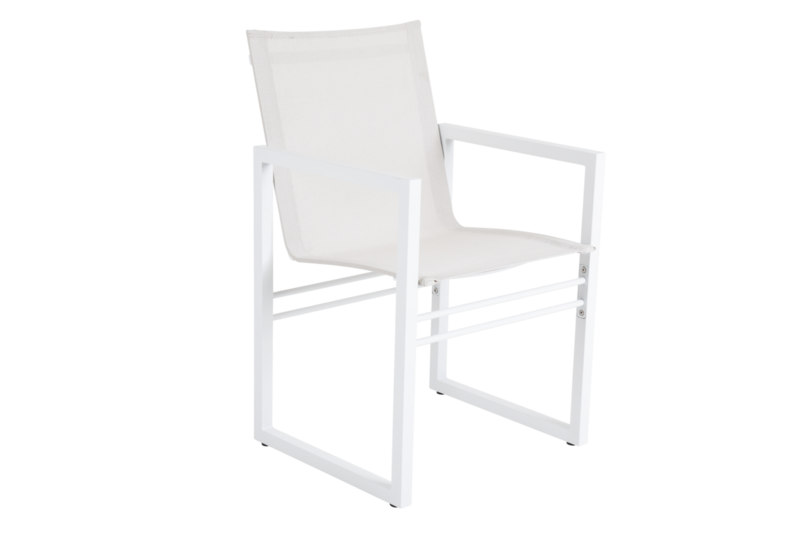 Vevi dining chair White/Off-white