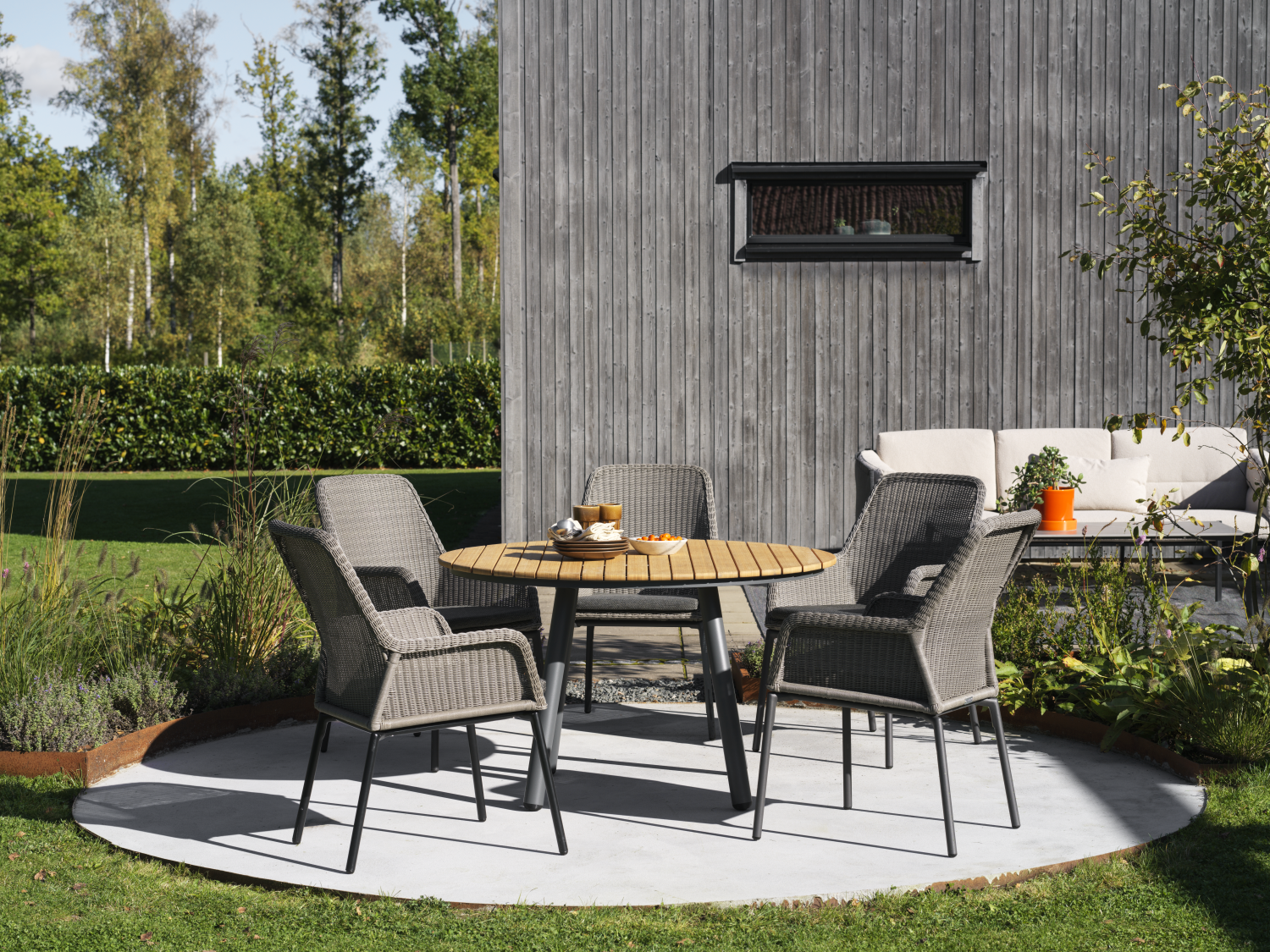 Dimma dining chair Anthracite/Grey