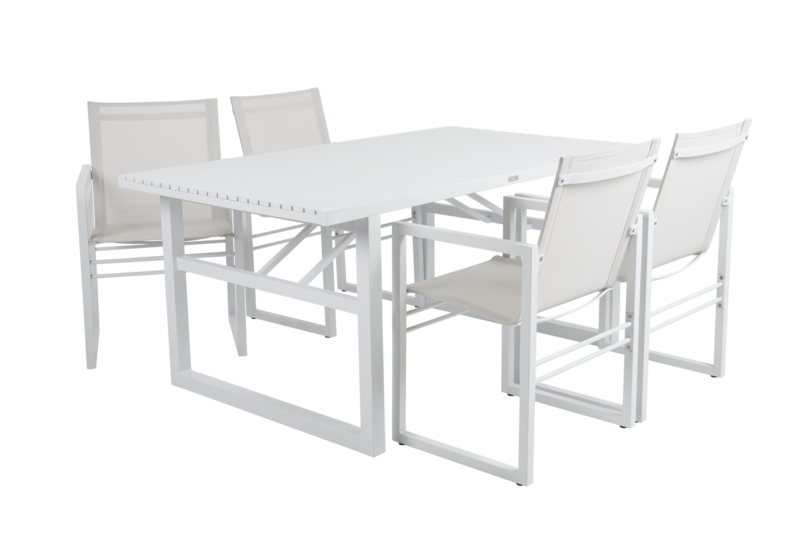 Vevi dining chair White/white