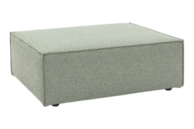 Muki ottoman Sea Green
