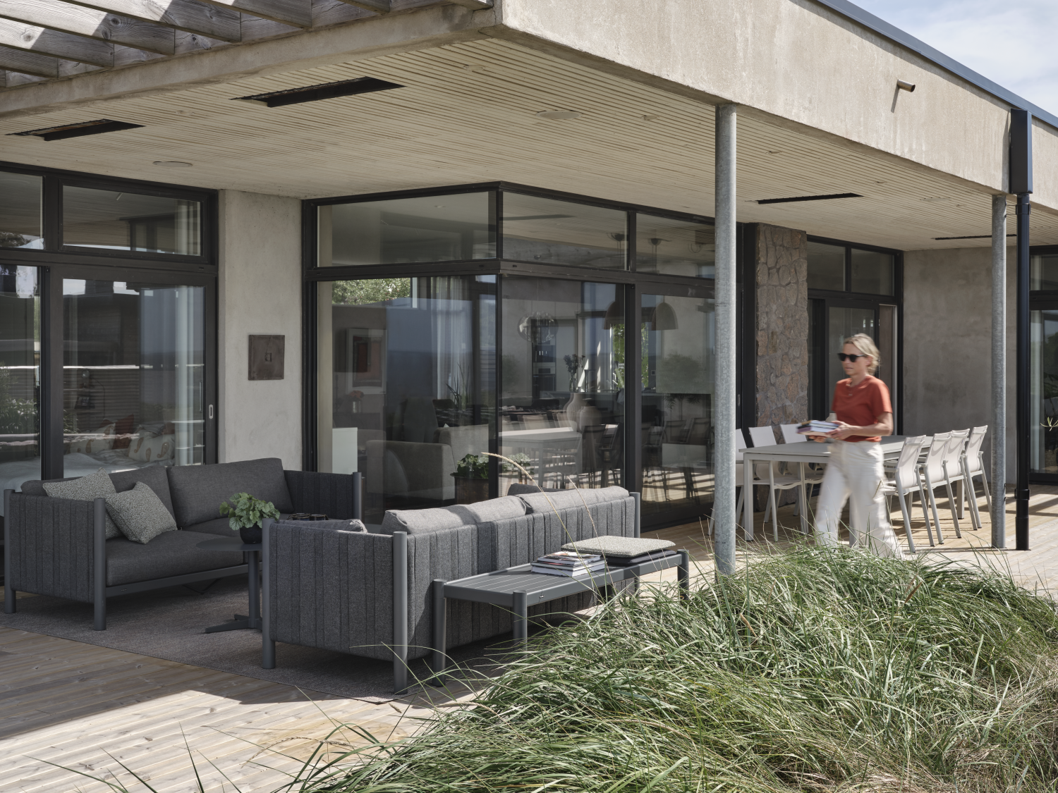 Brad 2,5-seater sofa Anthracite/Charcoal Grey