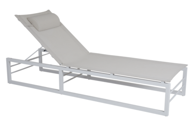 Vevi lounger White/white