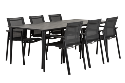 Nimes dining table Black