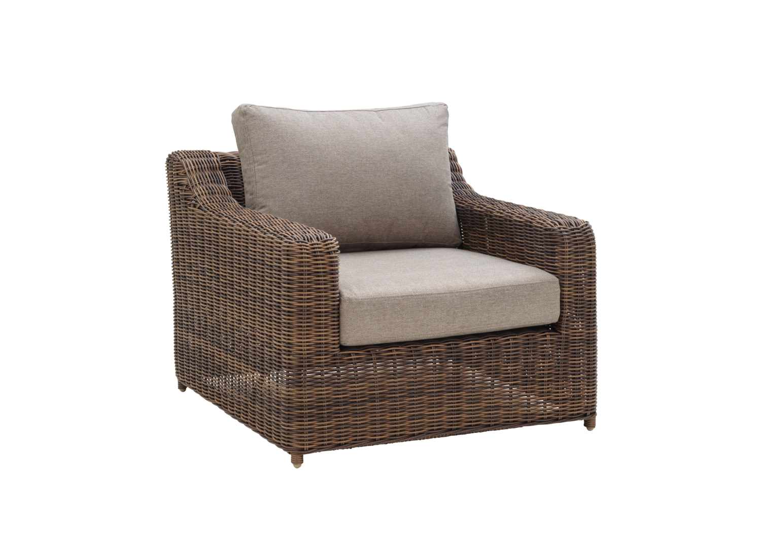 Glendon armchair Dark Brown/Soft Moose