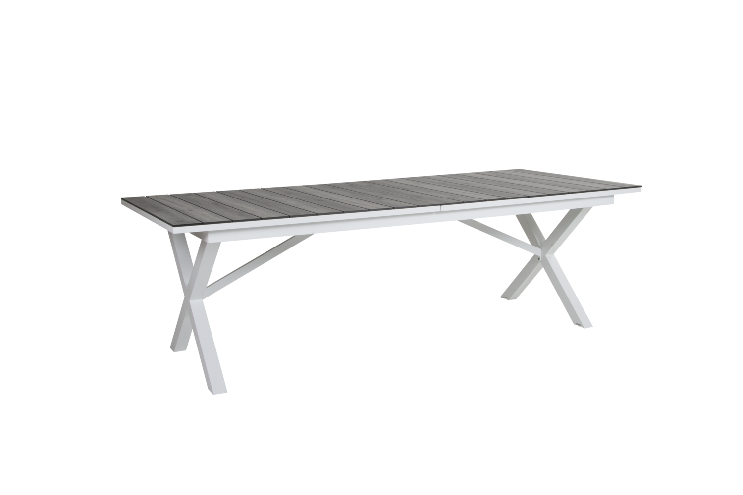 Hillmond dining table White/Grey wood