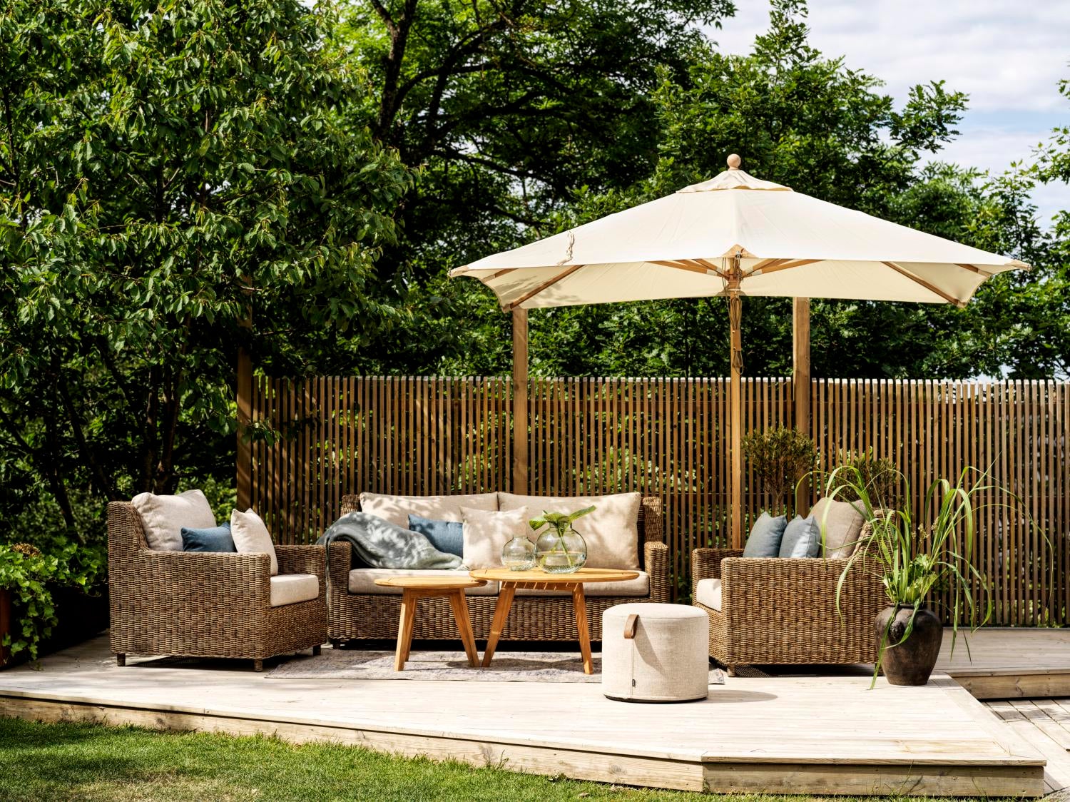 Sandkorn armchair Natural colored/beige